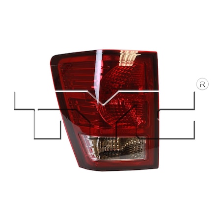 Tyc Tyc Tail Light Assembly, 11-6282-00 11-6282-00